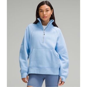 Lululemon Scuba Oversized Funnel-Neck Half Zip *Long